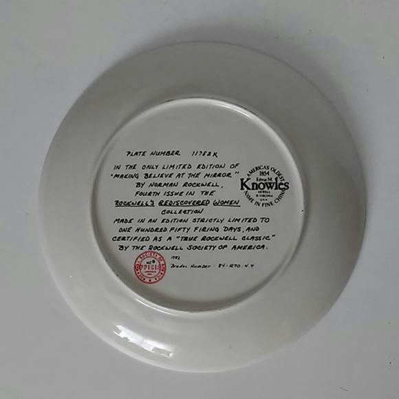 NORMAN ROCKWELL | Collector's Plate - Picture 4 of 7